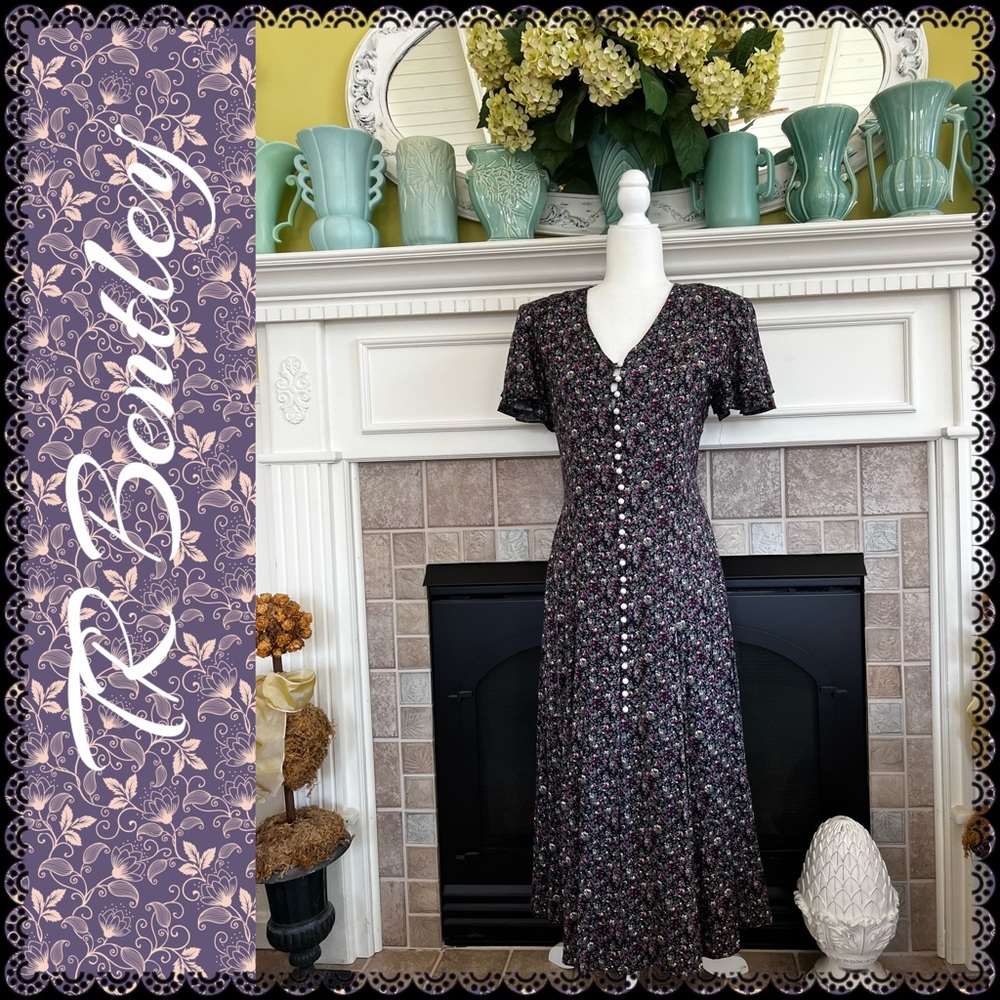 TR Bentley 1980’s maxi dress